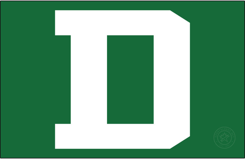 Dartmouth Big Green 1974-2005 Primary Dark Logo DIY iron on transfer (heat transfer)